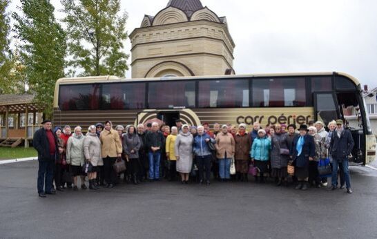 Члены Союза ветеранов РЖД побывали в Духовно-православном центре Вятский Посад
