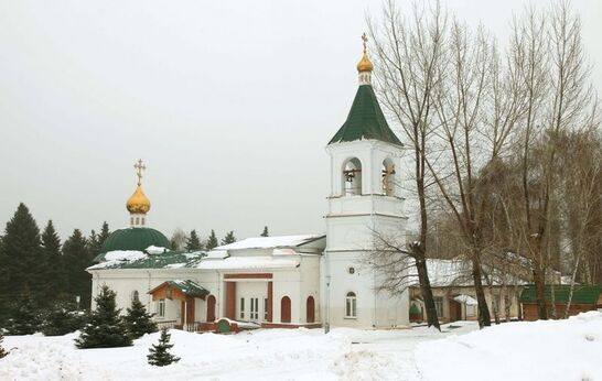 Схиархимандрит Илий (Ноздрин) и Г.Н. Цурков посетили храм во имя святого великомученика Димитрия Солунского в Саратове